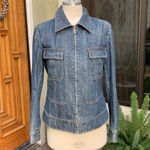 lafayette 148 denim jacket